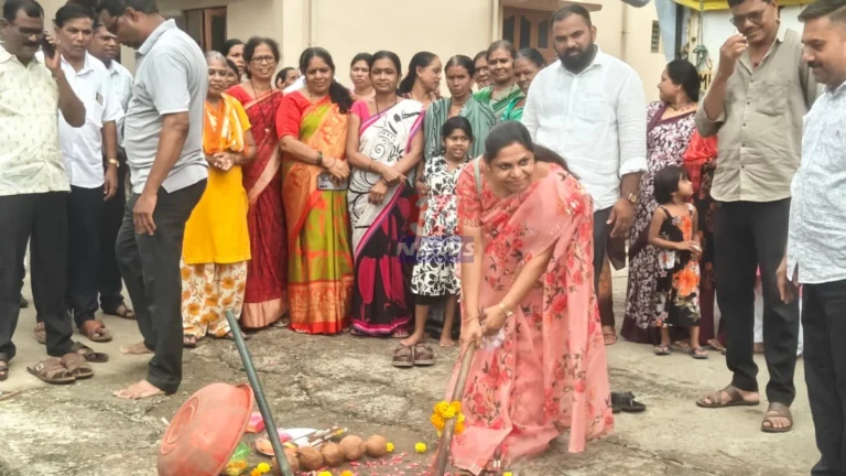 Chandrapur Vitthal Mandir Ward Development Bhumi Pujan By Radha Pulgamkar