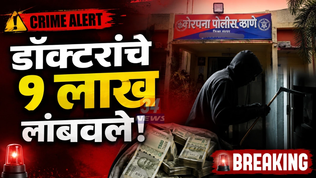 Korpana Theft Threat Case Complaint at Korpana Police Station