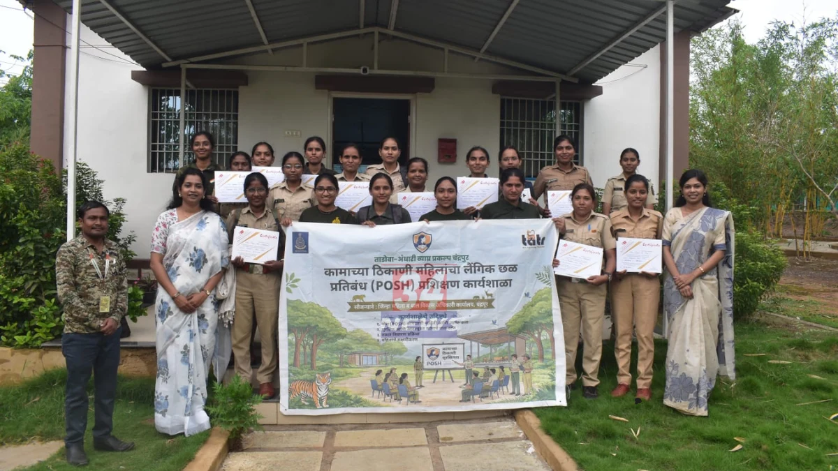 Tadoba POSH Workshop For Women Forest Guards News34