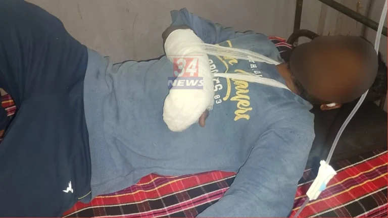 Ballarpur Electric Shock News MJP Contract Workers Injured