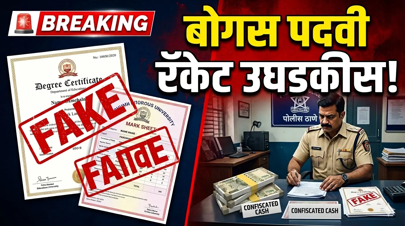 Chandrapur Fake Certificate Racket investigation by Durgapur Police
