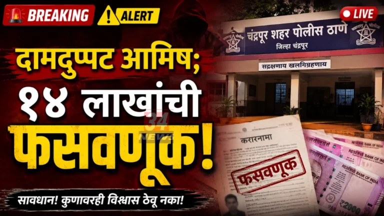 Chandrapur Fraud Case police station investigation and scam update
