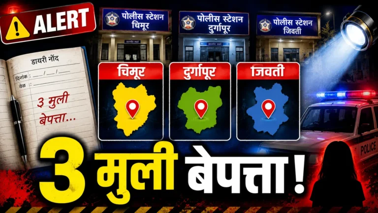 Chandrapur Minor Girls Missing Police Investigation FIR