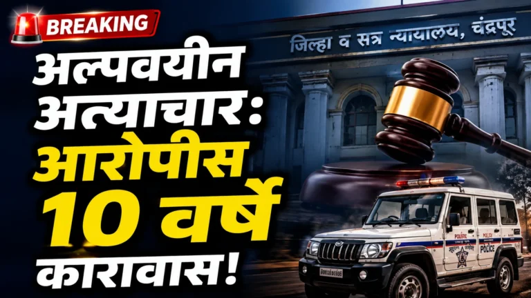 Chandrapur POCSO Court Verdict चंद्रपूर सत्र न्यायालय निकाल