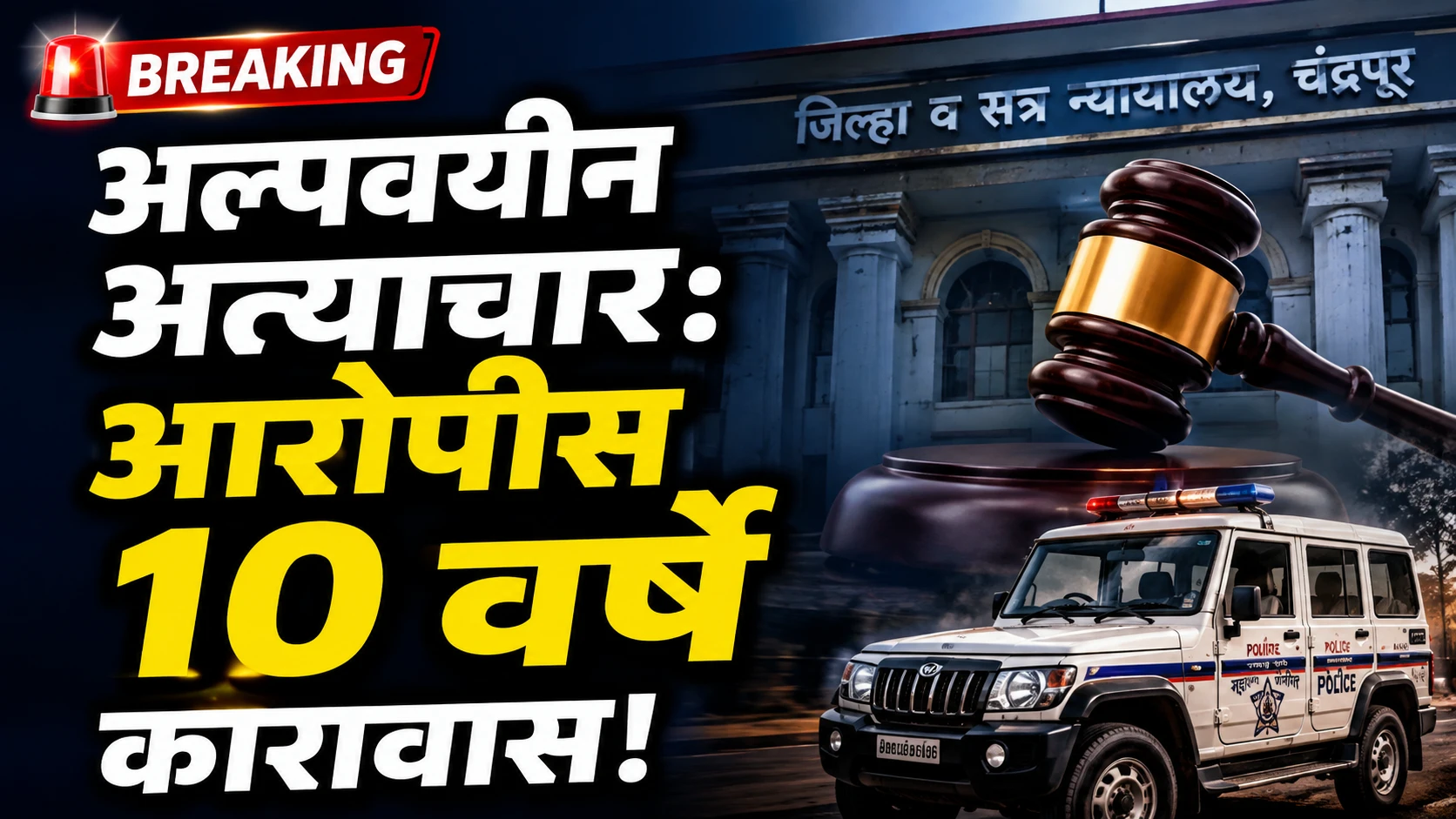 Chandrapur POCSO Court Verdict चंद्रपूर सत्र न्यायालय निकाल