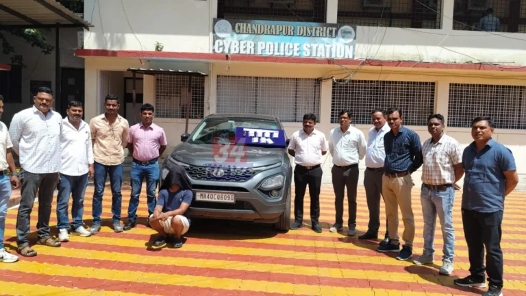 Chandrapur Tata Showroom Theft : रामनगर टाटा शोरूम चोरी प्रकरणातील पोलिस कारवाई
