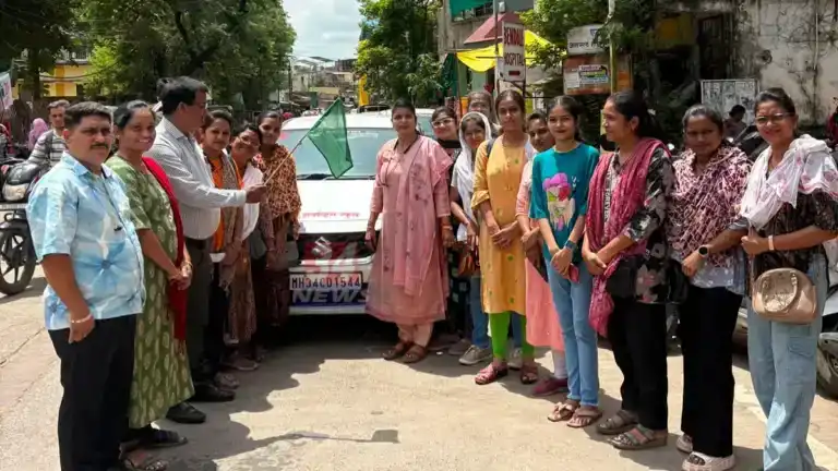 Free Driving Training Chandrapur initiative by Utkrusht Mahila Manch