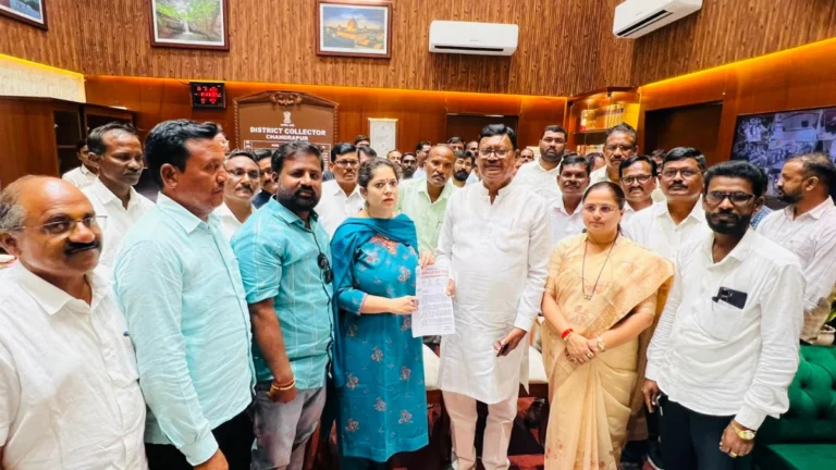 Gondpipri Waras Nond Process Restarted MP Pratibha Dhanorkar