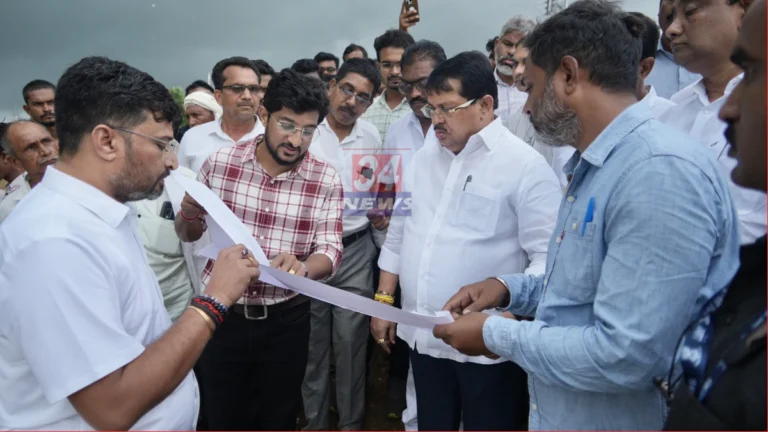 Gosekhurd Canal Repair Malpractice Vijay Wadettiwar Inspection Bramhapuri