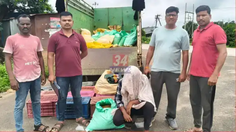 Mul Police Seized Tobacco and Vehicle in Chandrapur