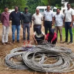 महावितरणचे खांब पडले अन्…; बल्लारपूरच्या या चोरांनी मारला डल्ला Rajura Electric Wire Theft आरोपी व जप्त मुद्देमाल