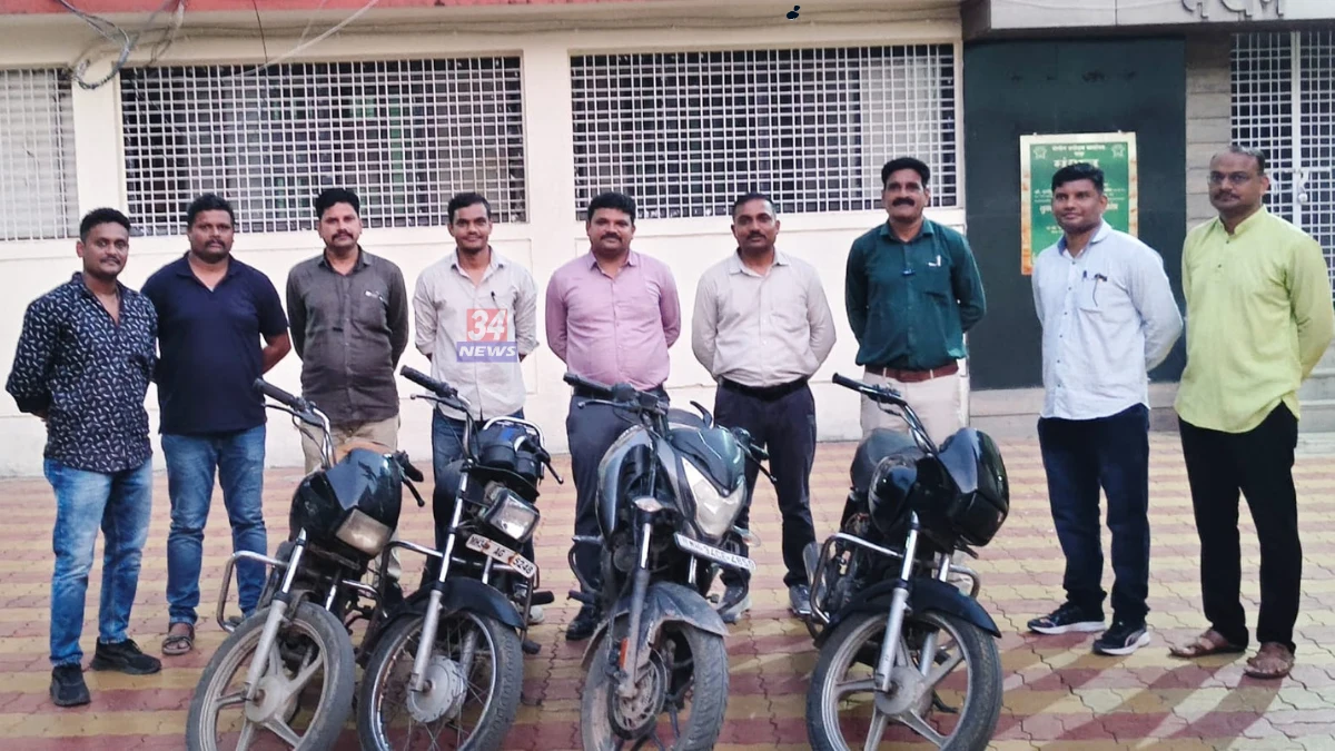 Chandrapur Bike Theft Arrest LCB Police Action