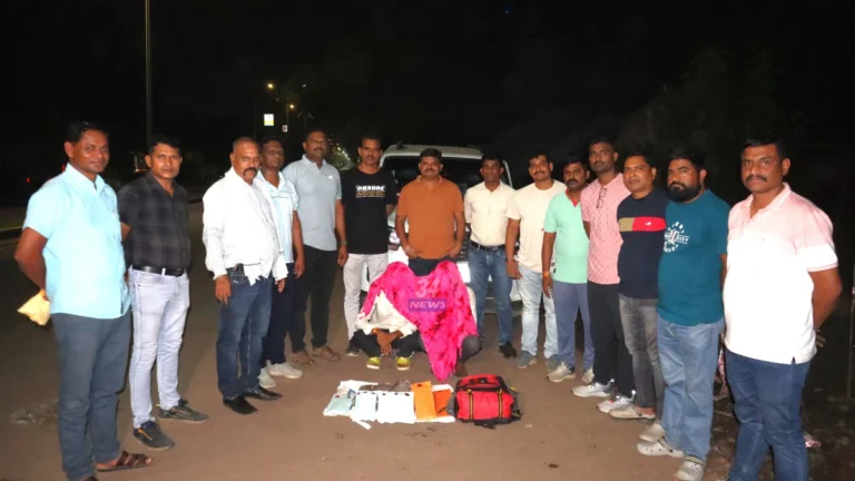 बल्लारपूर-बामणी मार्गावर ओडिशातून आणलेला ५ किलो गांजा जप्त; चंद्रपूर स्थानिक गुन्हे शाखेकडून दोघांना बेड्या