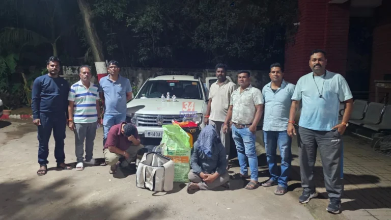 Chandrapur Crime News illegal liquor and car seized by police