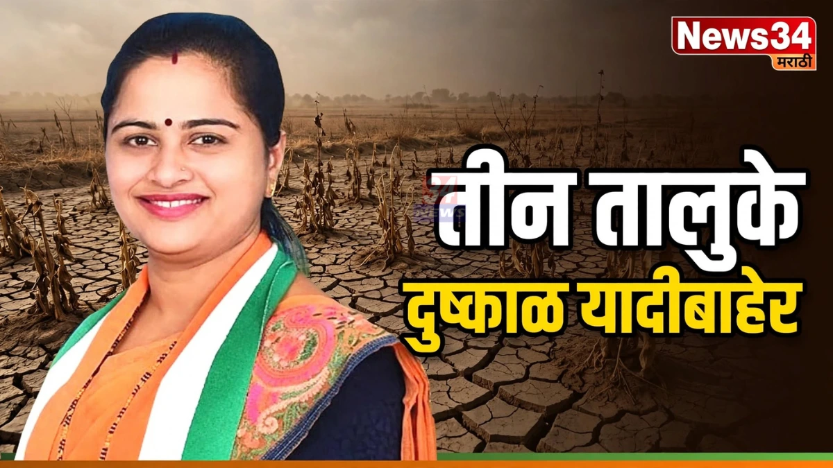 चंद्रपूर दुष्काळग्रस्त तालुके यादीबाबत खासदार प्रतिभा धानोरकर यांनी पत्राद्वारे मागणी केली