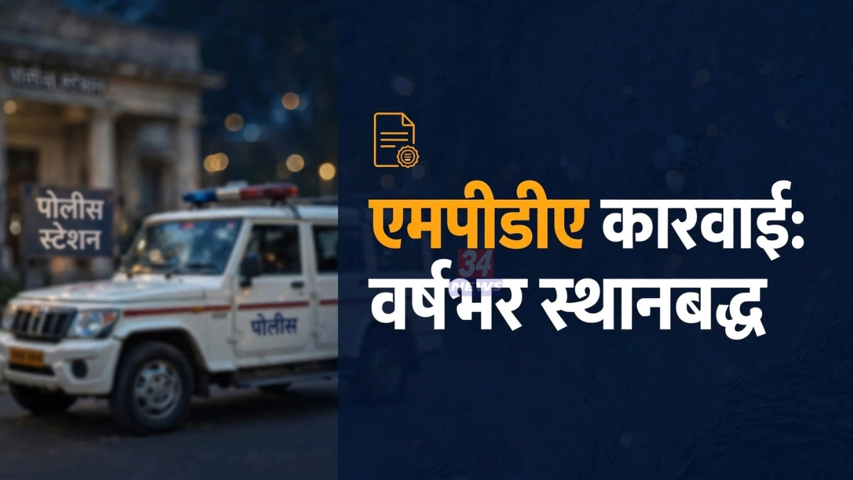 Chandrapur MPDA Action अंतर्गत वरोरा पोलिसांच्या कारवाईचे प्रातिनिधिक चित्र