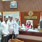Chandrapur School Construction प्रकरणी 'आप'च्या शिष्टमंडळाची जिल्हाधिकाऱ्यांसोबत बैठक