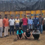 Ghugus Cattle Smuggling Case police raid on truck seizing cattle at Pipari Phata
