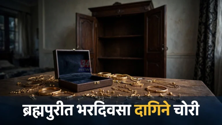 सोन्याचे दागिने चोरी प्रकरणात रुई येथील बंद घराच्या दरवाजाचे प्रातिनिधिक छायाचित्र