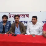 चंद्रपुरात जयंती-२: तरुणांनी हा चित्रपट का पाहावा? Jayanti 2 Chandrapur : मीट द प्रेसमध्ये पत्रकारांशी संवाद साधताना चित्रपटाचे कलावंत