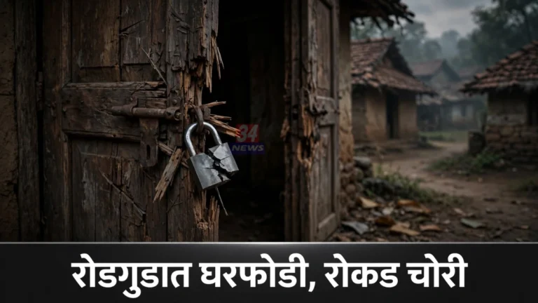 Jivati Rodguda Theft Case जिवती रोडगुडा येथे घरफोडीत चोरीला गेलेली रोकड व चांदीचा कडा दर्शवणारे प्रतिकात्मक छायाचित्र