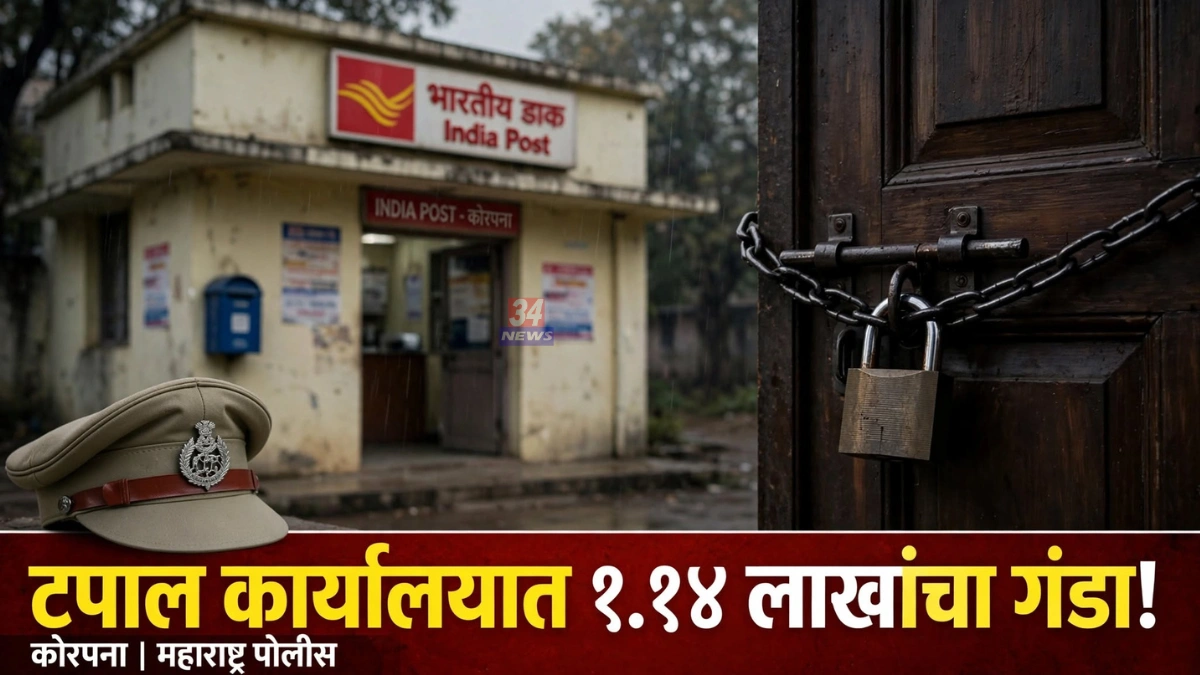 Korpana Post Office Fraud case investigation at Kolshi Khurd Chandrapur