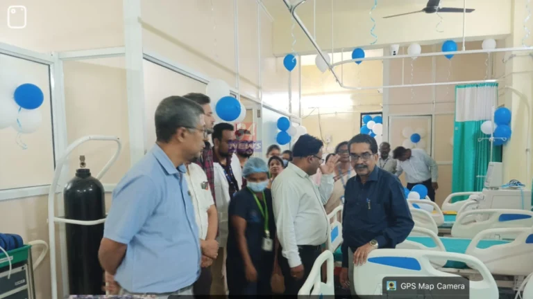 Mul Dialysis Centre Chandrapur मूल उपजिल्हा रुग्णालयात डायलिसिस केंद्राच्या लोकार्पण प्रसंगी डॉ. बंडू रामटेके व मान्यवर