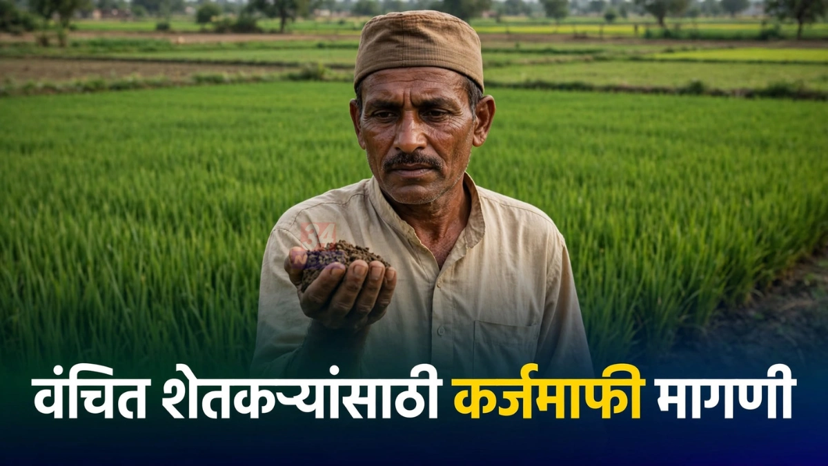 २०१७ कर्जमाफी वंचित शेतकरी मागणीसाठी सुधीर मुनगंटीवार यांची मुख्यमंत्र्यांशी भेट