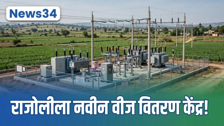 Rajoli Power Distribution Center च्या मंजुरीबाबत माहिती देतानाचे प्रतिकात्मक छायाचित्र