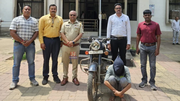Rajura Bike Theft Case accused arrested by police