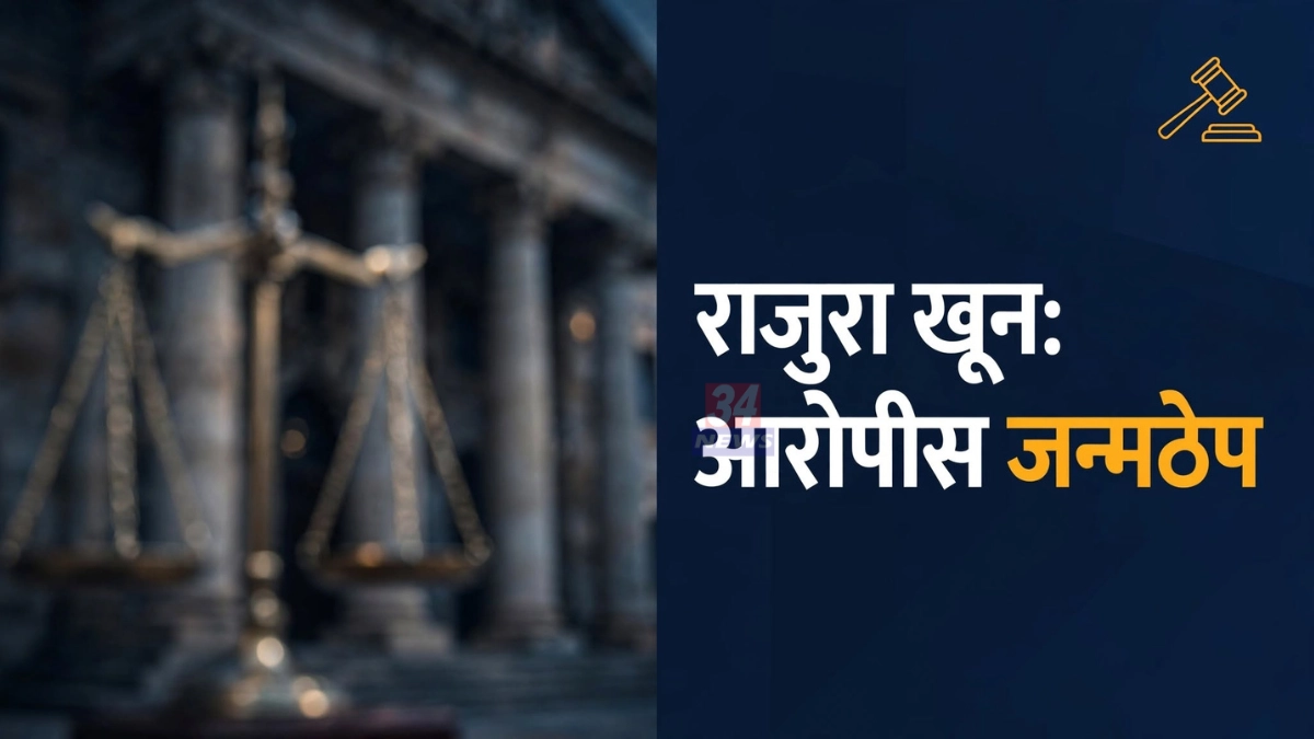 Rajura Murder Life Sentence प्रकरणी निकाल देणाऱ्या चंद्रपूर जिल्हा व सत्र न्यायालयाचे प्रातिनिधिक चित्र