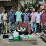 आनंदवन चौकात नागपूरहून आणलेला सव्वातीन लाखांचा गांजा जप्त; दोन तस्कर अटकेत Warora Ganja Smuggling Arrest by Police at Anandwan Square