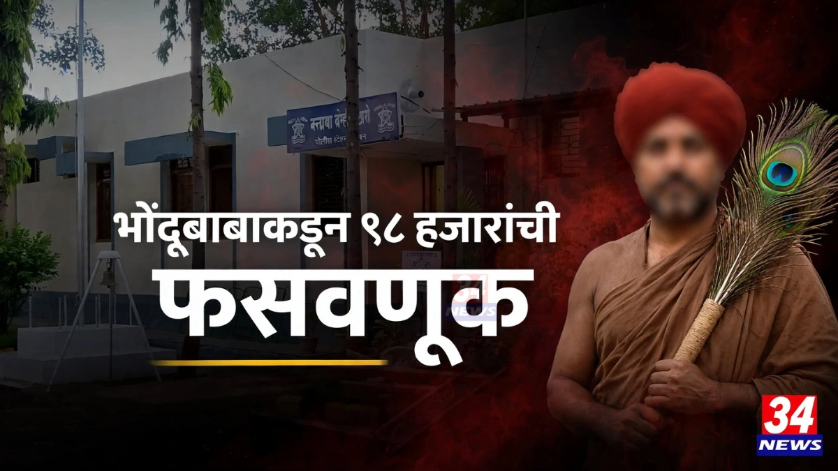 ब्रम्हपुरी भोंदूबाबा फसवणूक प्रकरणात गुन्हा दाखल झालेले ब्रम्हपुरी पोलीस ठाणे