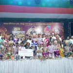 भाऊचा दांडिया २०२६ बक्षीस वितरण सोहळ्यात खासदार प्रतिभा धानोरकर विजेत्यांसोबत