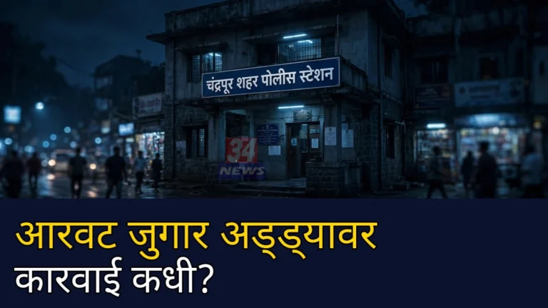 आरवट जुगार अड्डा : चंद्रपूर शहर पोलीस ठाण्याच्या हद्दीतील परिसराचे प्रातिनिधिक छायाचित्र