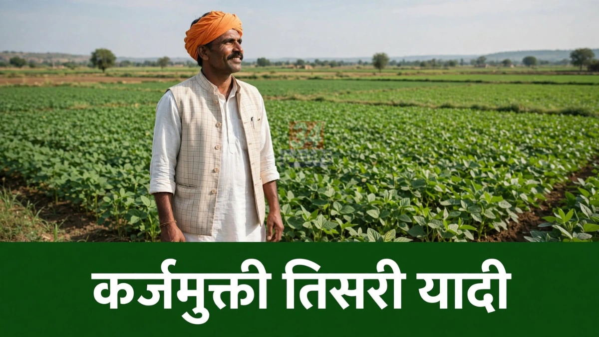 कर्जमुक्ती तिसरी यादी तपासणारे चंद्रपूर जिल्ह्यातील शेतकरी