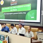 चंद्रपूर चारा नियोजन कार्यशाळेत मार्गदर्शन करताना जिल्हाधिकारी वसुमना पंत