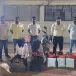 चंद्रपूर सुगंधीत तंबाखू जप्त करणारे स्थानिक गुन्हे शाखेचे पथक
