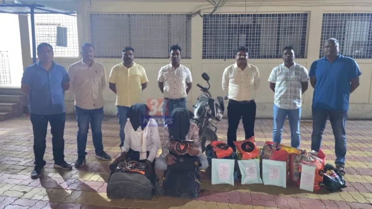 चंद्रपूर सुगंधीत तंबाखू जप्त करणारे स्थानिक गुन्हे शाखेचे पथक