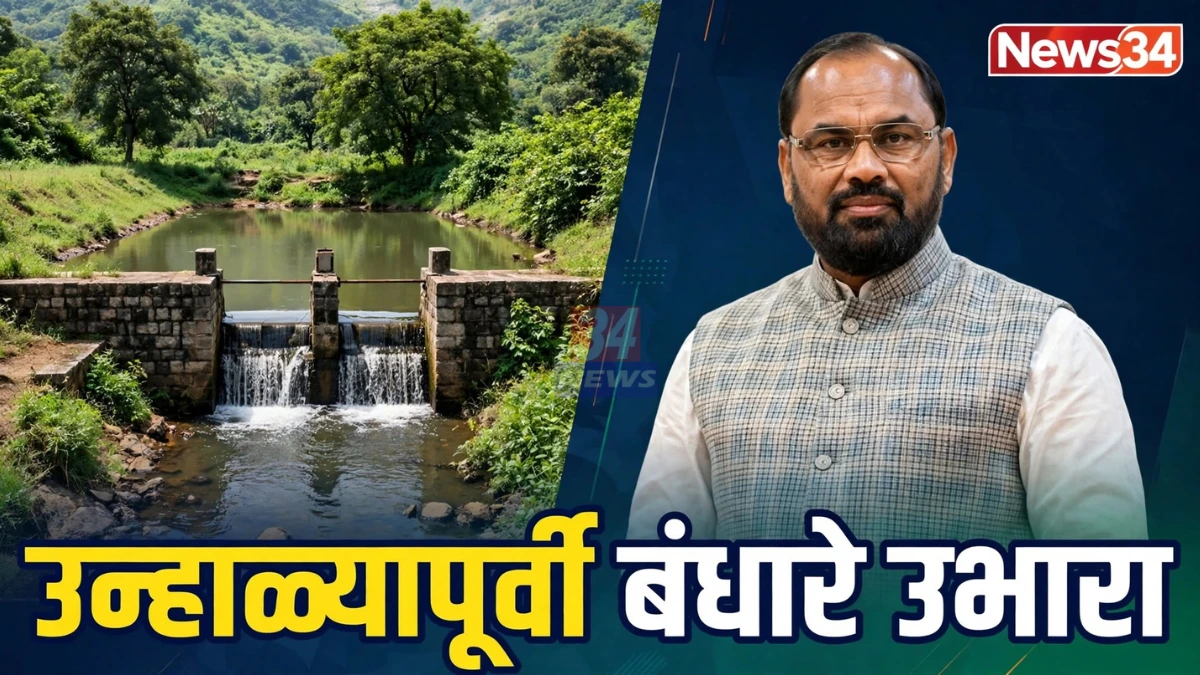 चंद्रपूर जलसंधारण बंधारे उभारण्याची मागणी करणारे आमदार किशोर जोरगेवार