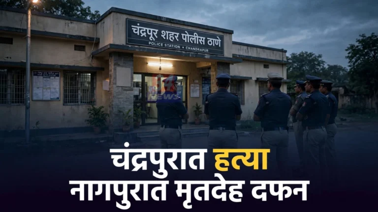 साहेब मी खून केला, शहर पोलीस ठाण्यात खळबळ, हत्या चंद्रपुरात मृतदेह नागपुरात दफन