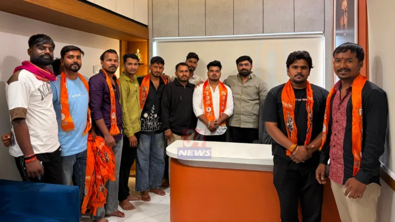 चंद्रपूर युवासेना पक्षप्रवेश सोहळ्यात पंचशील वार्डातील युवक आणि पदाधिकारी