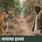 मूल वाघाचा हल्ला झालेल्या चिचाळा परिसरातील जंगलाचे दृश्य