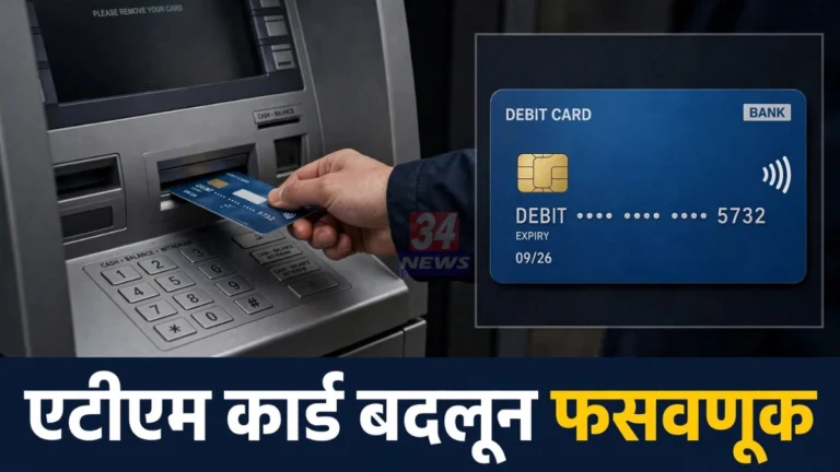 राजुरा एटीएम फसवणूक प्रकरणात बँक ऑफ महाराष्ट्रच्या एटीएम केंद्राचे प्रातिनिधिक छायाचित्र