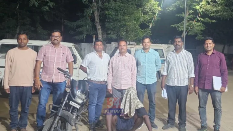 राजुरा दरोडा प्रकरणात संशयित ताब्यात घेतल्याची चंद्रपूर स्थानिक गुन्हे शाखेची कारवाई